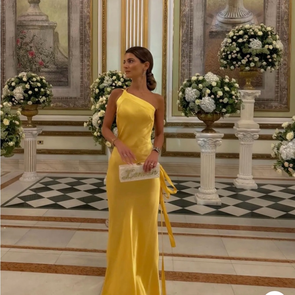 SOLD! Arcina Ori Monique Dress Size S in Sunshine Yellow